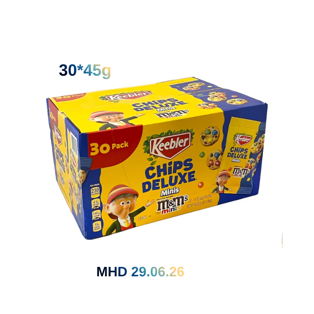 Keebler Chips Deulxe Minis M&M's 45g