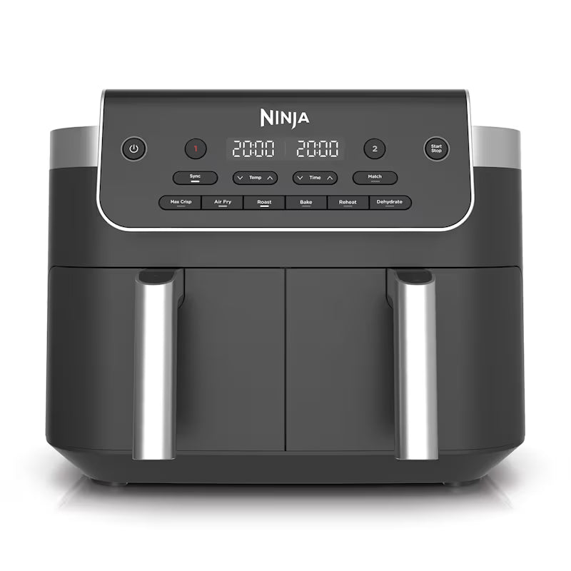 Ninja DualZone 7,6-l-Heißluftfritteuse mit 2 Schubladen