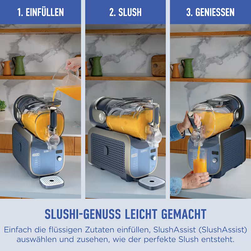 Ninja SLUSHi MAX Slush-Eismaschine für gefrorene Getränke – Blau
