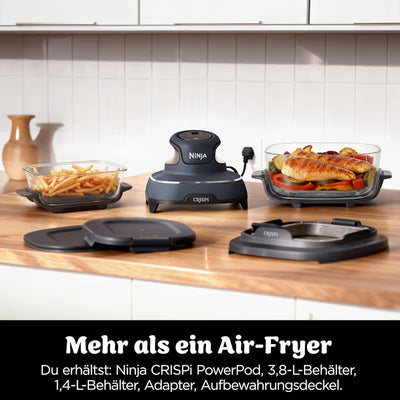 Ninja CRISPi 4-in-1 Glas-Heißluftfritteuse