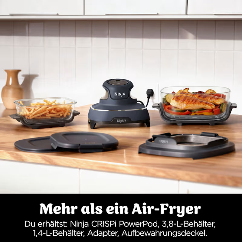 Ninja CRISPi 4-in-1 Glas-Heißluftfritteuse