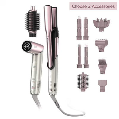 Shark Glam™ Build Your Own Hair Styler in Pink