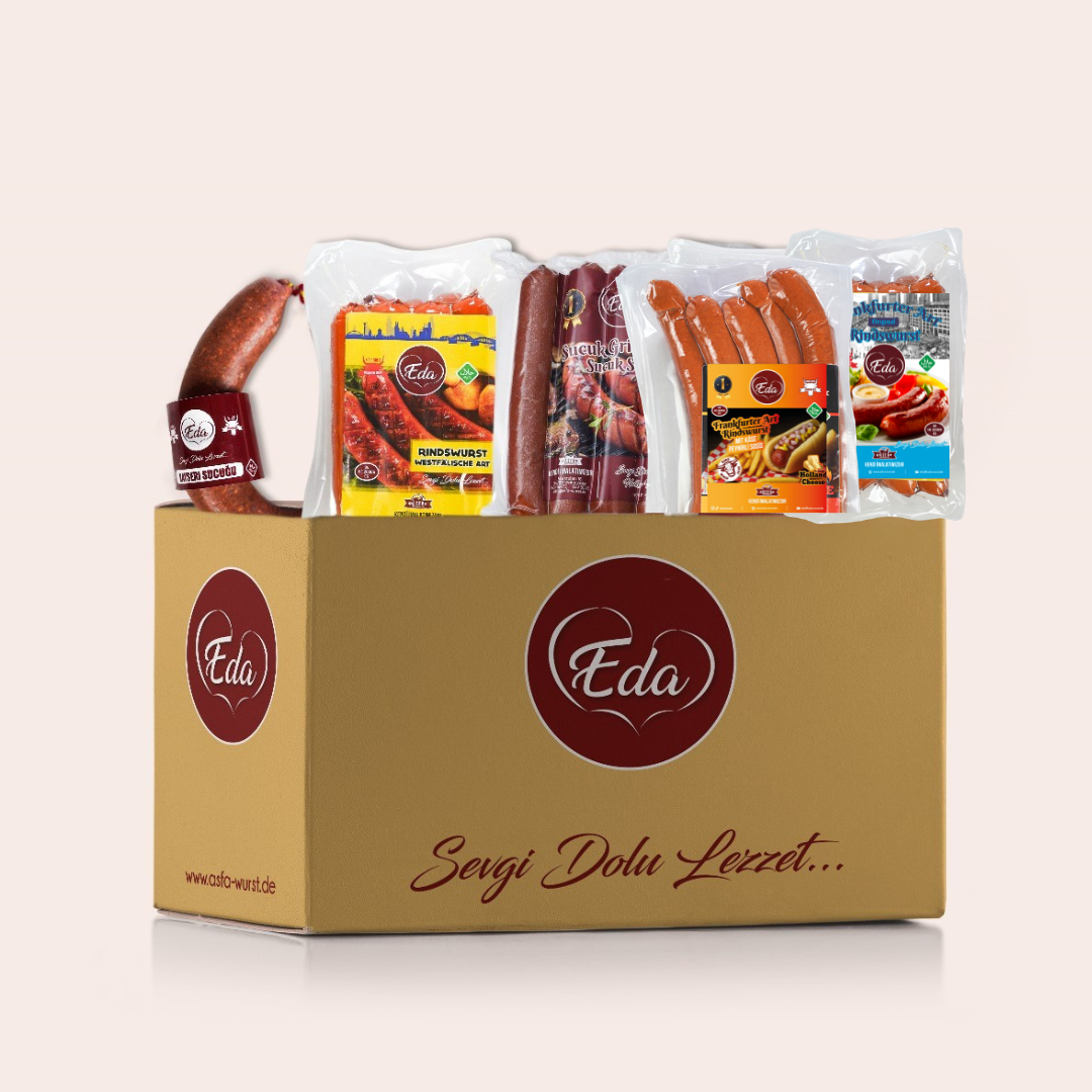 Box 2: Beef Sausage Grill Box - Spicy and Hearty
