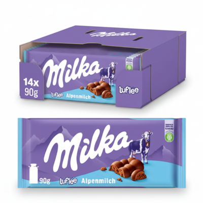 Milka Bubbly Schokolade 14x90g