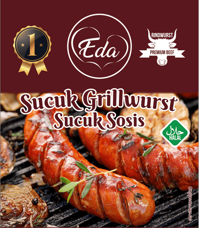 Halal Sucuk Grill Sausage 500g | Turkish spiced 100% beef