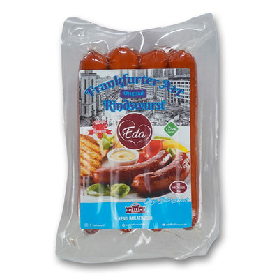 Beef sausage Frankfurt style - Halal grilled sausage